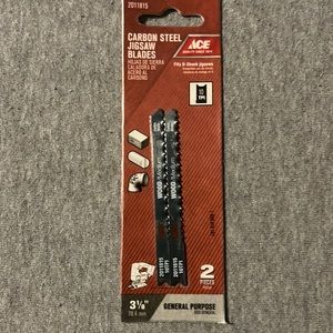 ACE carbon steel jigsaw blades